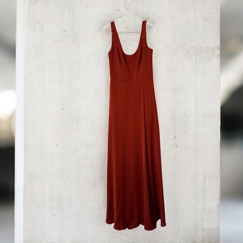 Celebrate Bridesmaid Dress Burnt Orange